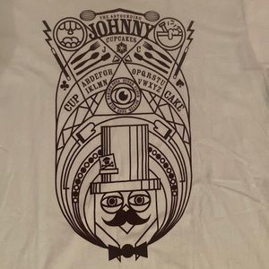Mint Johnny Cupcakes shirt